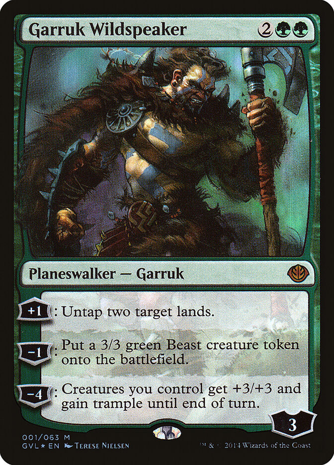 Garruk Wildspeaker card front