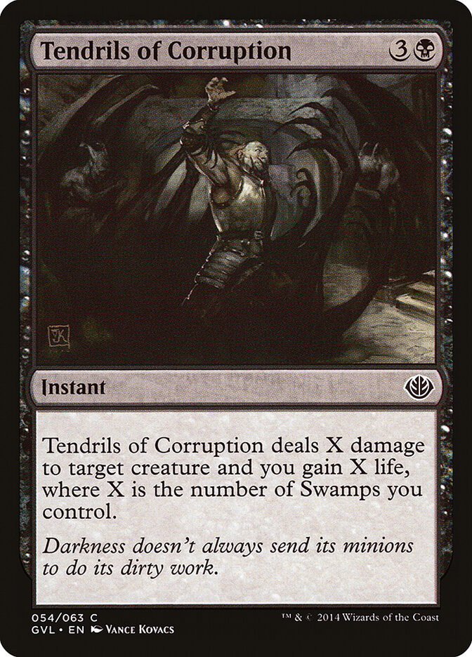 Tendrils of Corruption card front