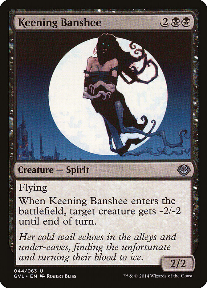 Keening Banshee card front