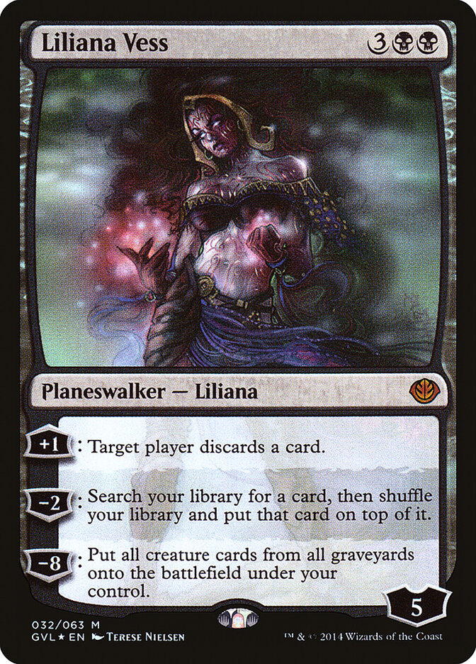 Liliana Vess card front