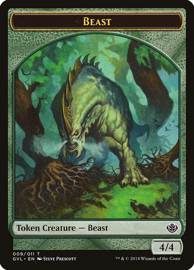 Beast card front