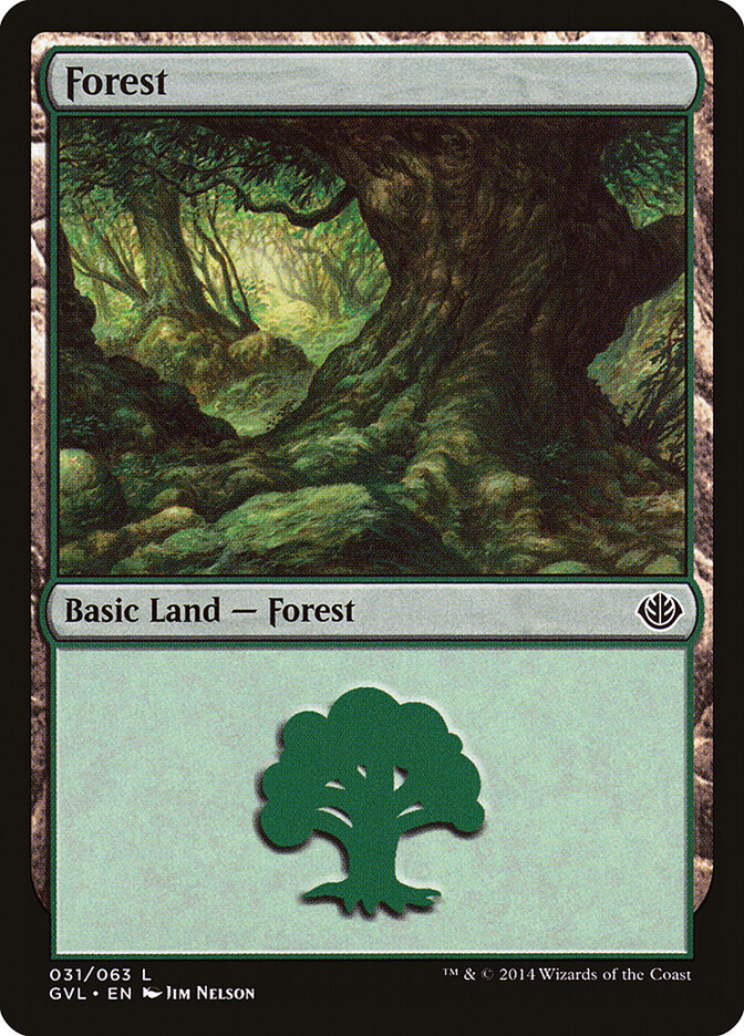 Forest card front