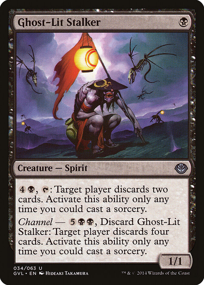 Ghost-Lit Stalker card front