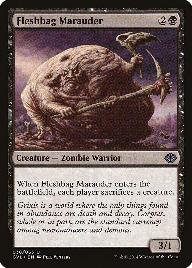 Fleshbag Marauder card front