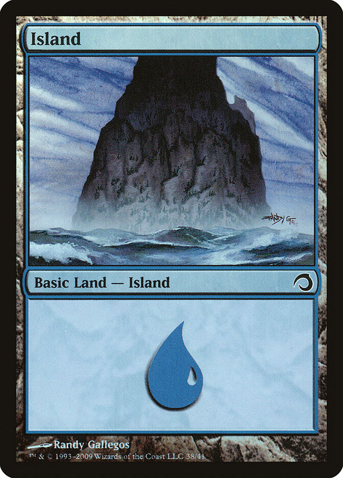 Island card front