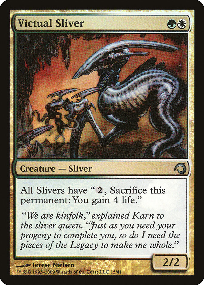 Victual Sliver card front