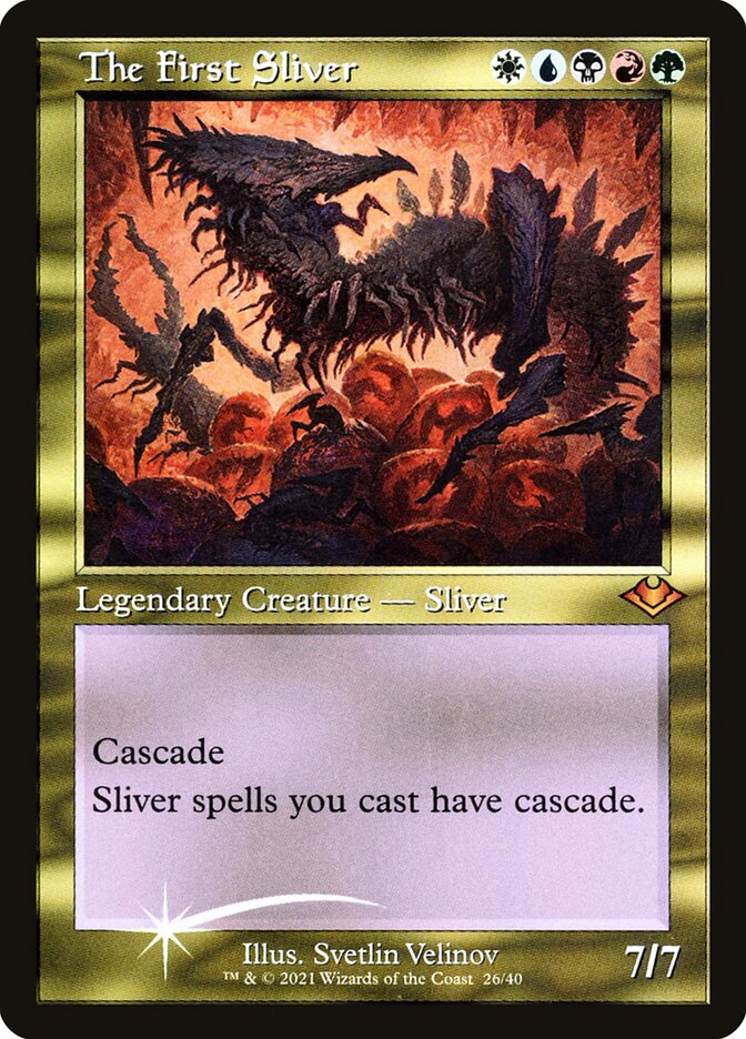 The First Sliver card front