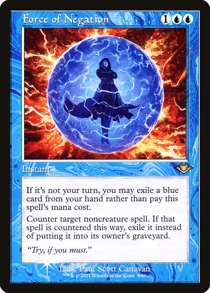 Force of Negation card front