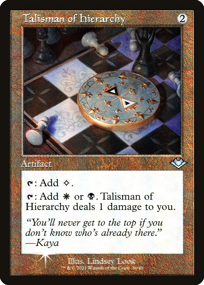 Talisman of Hierarchy card front
