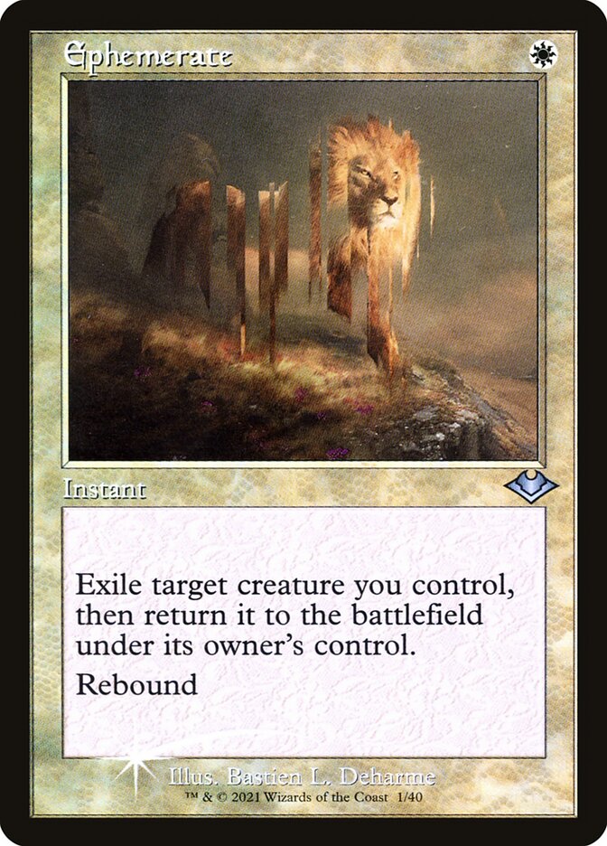 Ephemerate card front