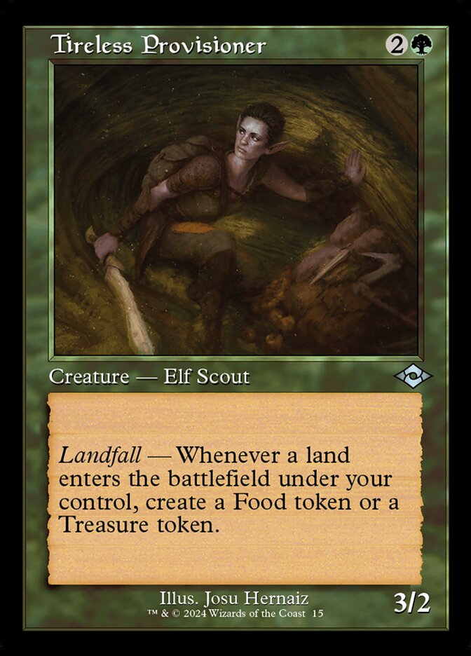 Tireless Provisioner card front