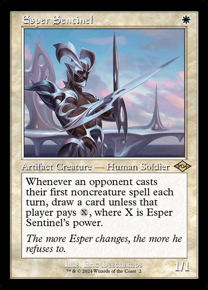 Esper Sentinel card front
