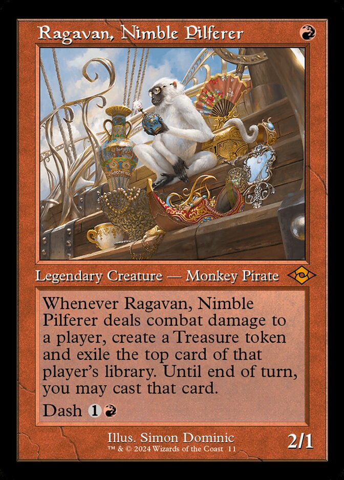 Ragavan, Nimble Pilferer card front