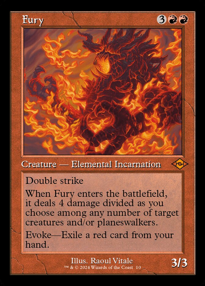 Fury card front