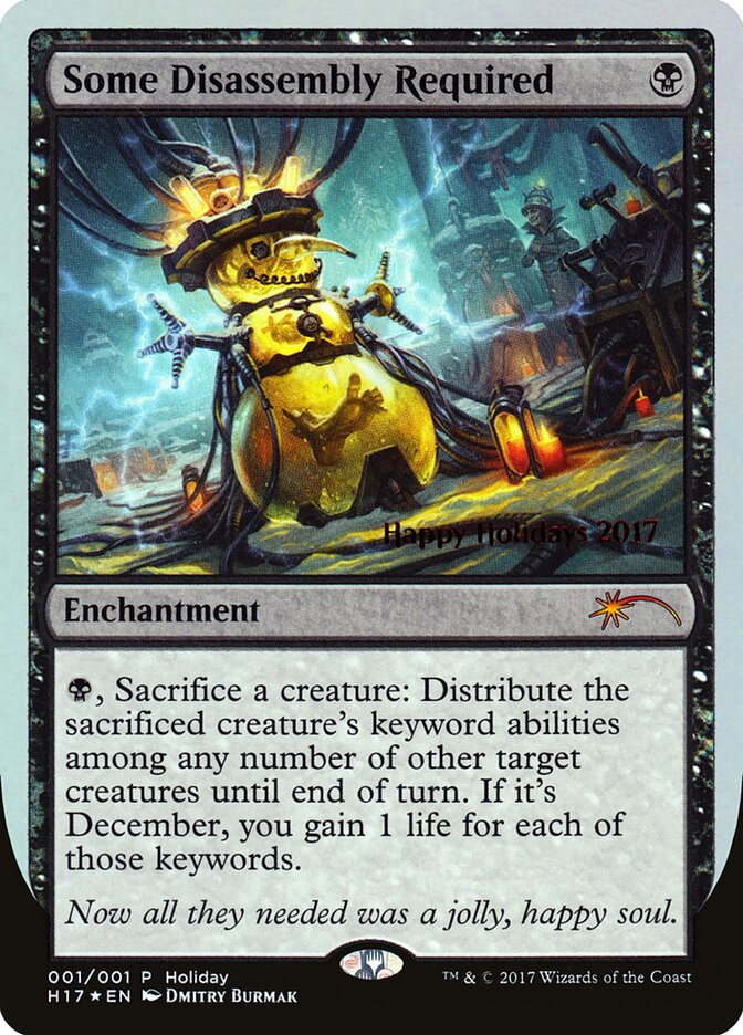 Some Disassembly Required card front