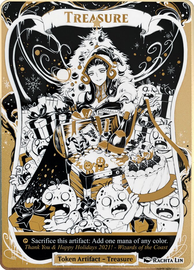 Treasure card front