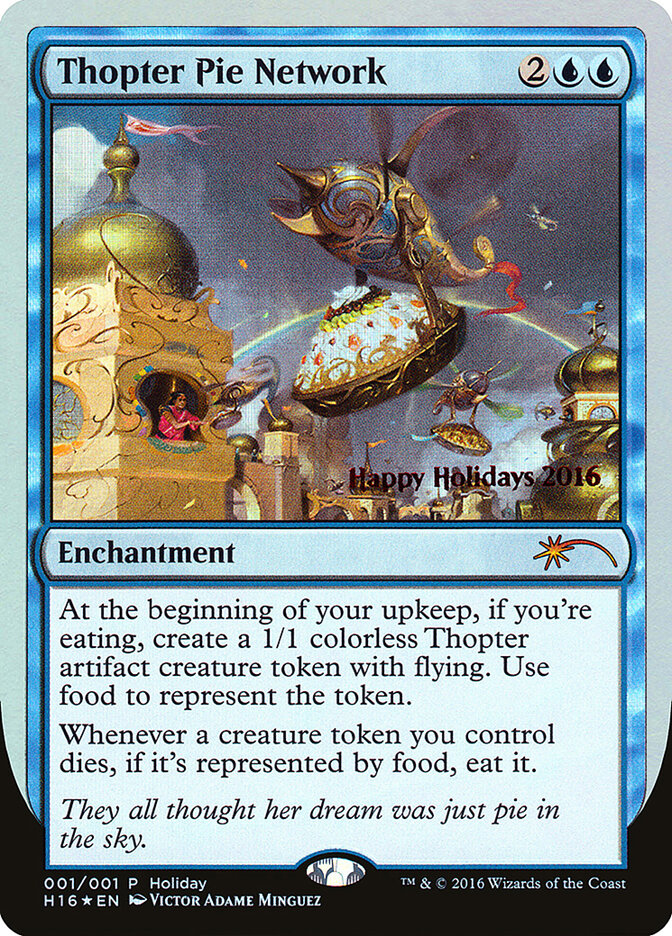 Thopter Pie Network card front