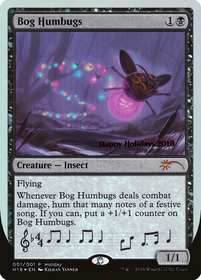 Bog Humbugs card front
