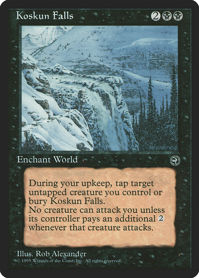 Koskun Falls card front