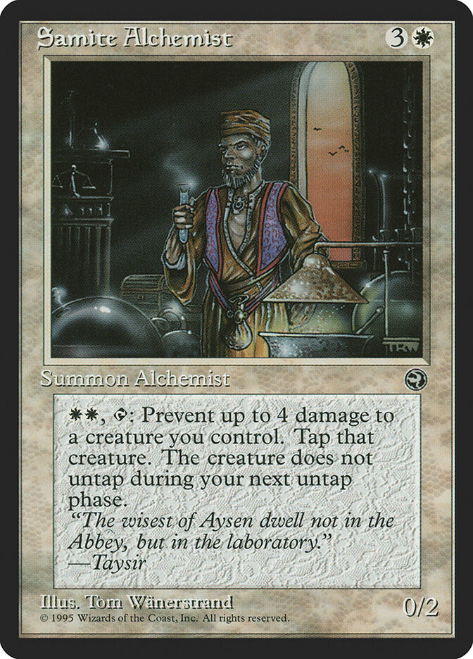 Samite Alchemist card front