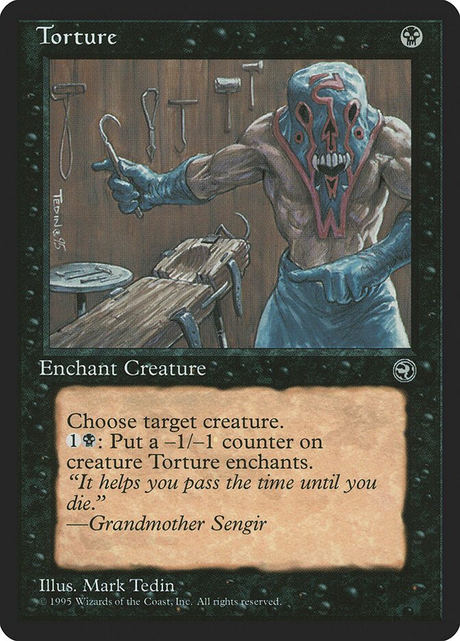 Torture card front