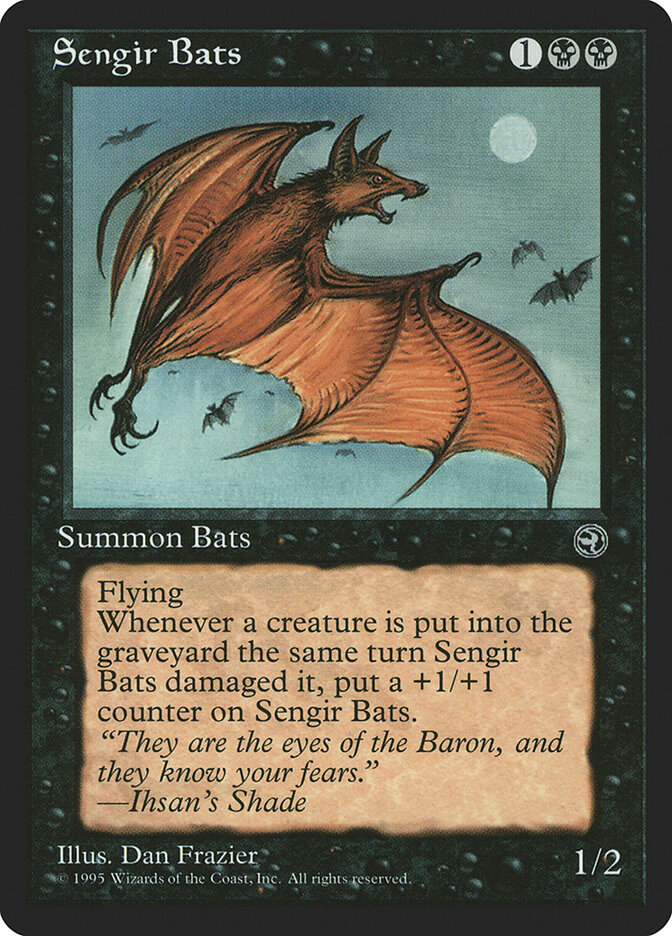 Sengir Bats card front