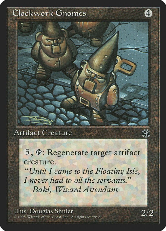Clockwork Gnomes card front