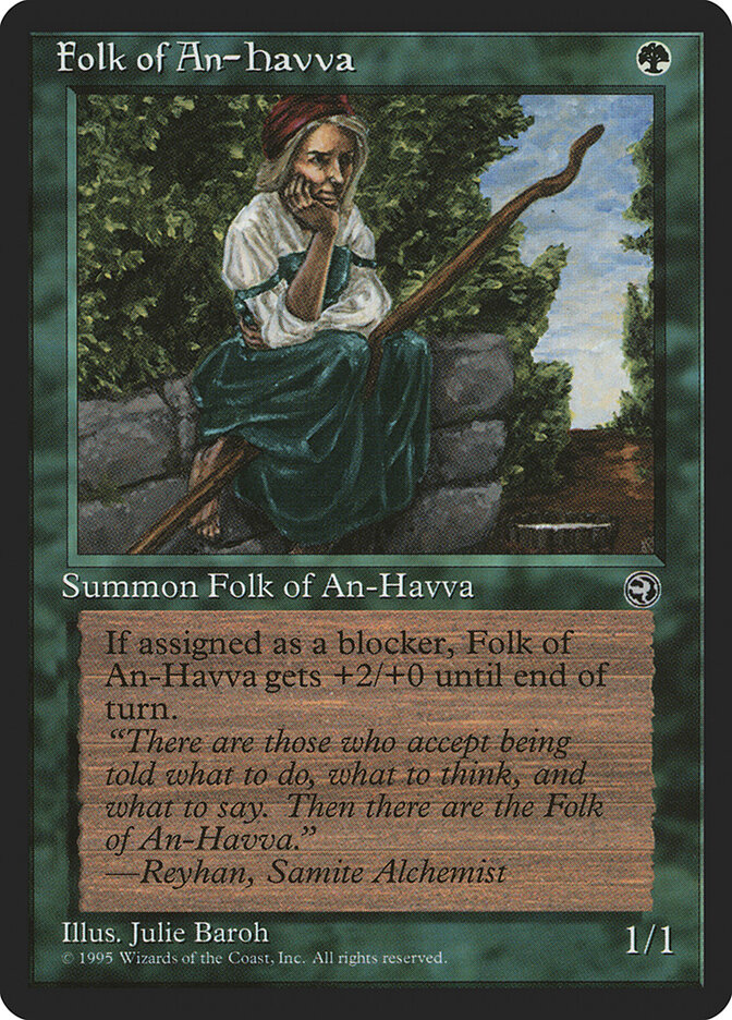 Folk of An-Havva card front