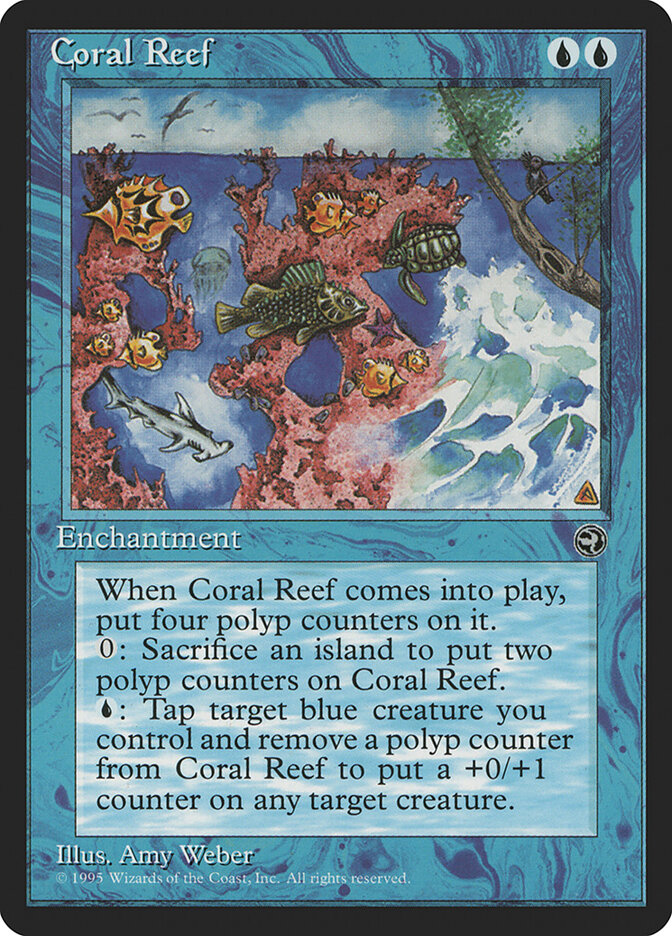 Coral Reef card front