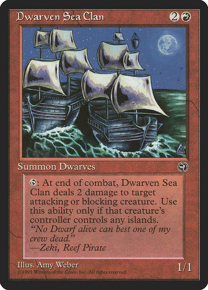 Dwarven Sea Clan card front