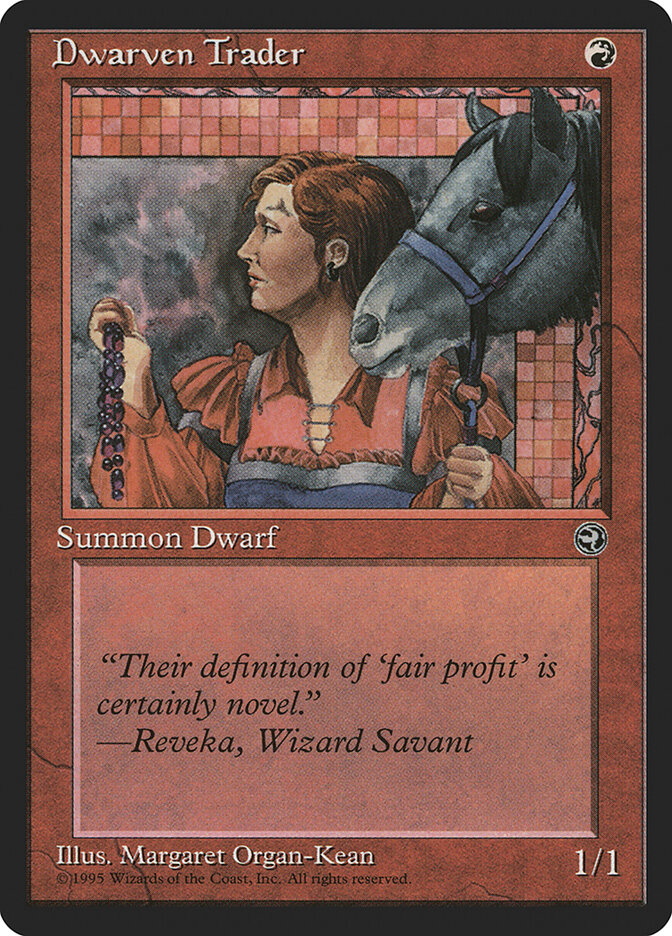 Dwarven Trader card front