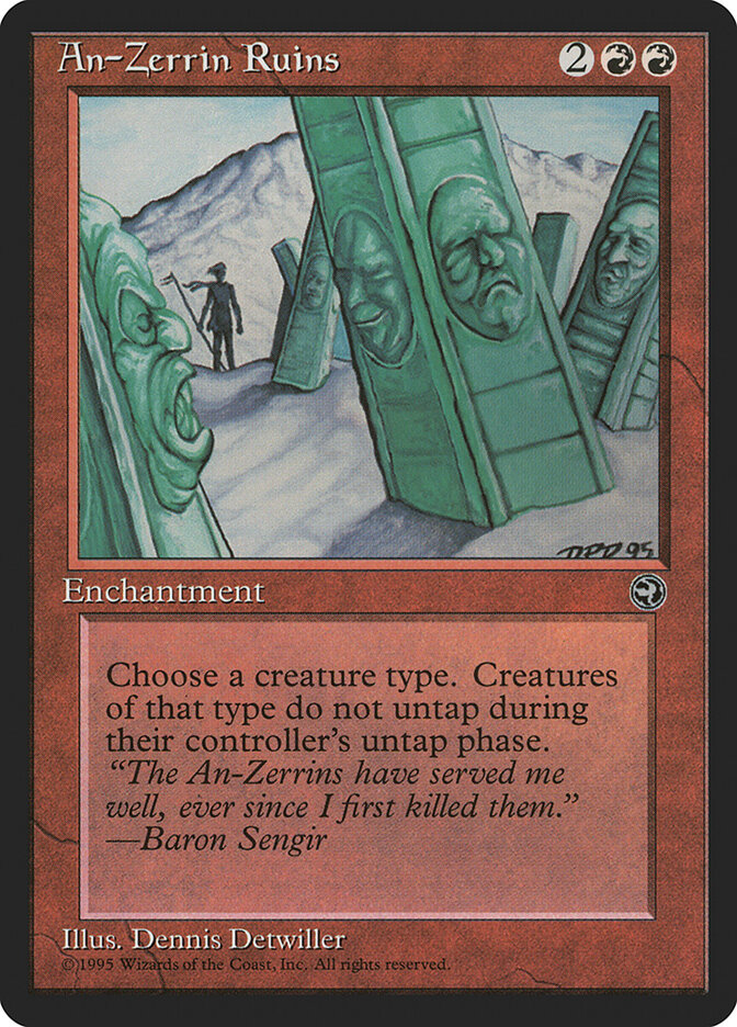 An-Zerrin Ruins card front