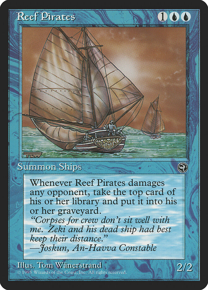 Reef Pirates card front