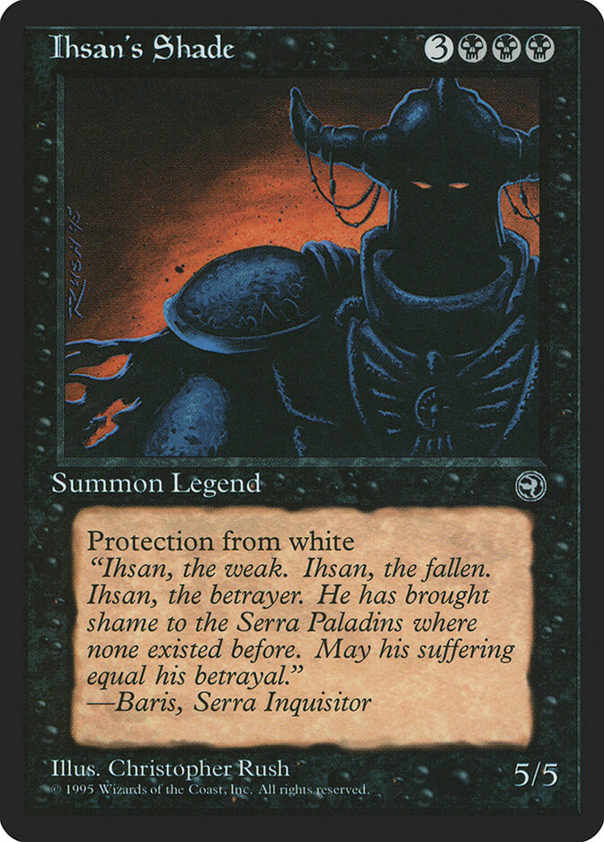 Ihsan's Shade card front