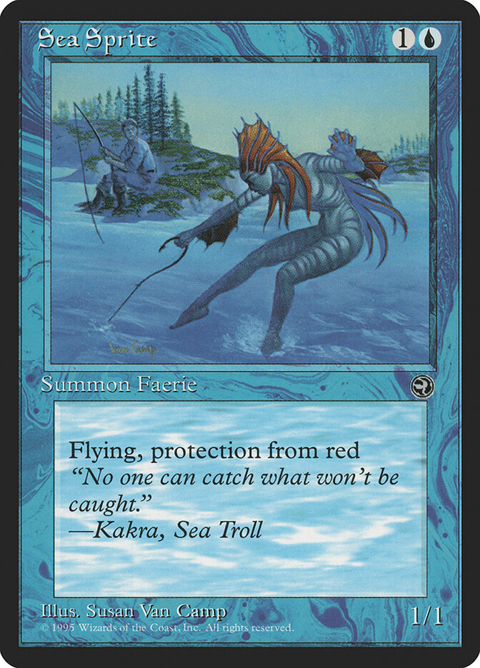 Sea Sprite card front