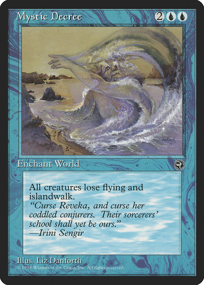 Mystic Decree card front