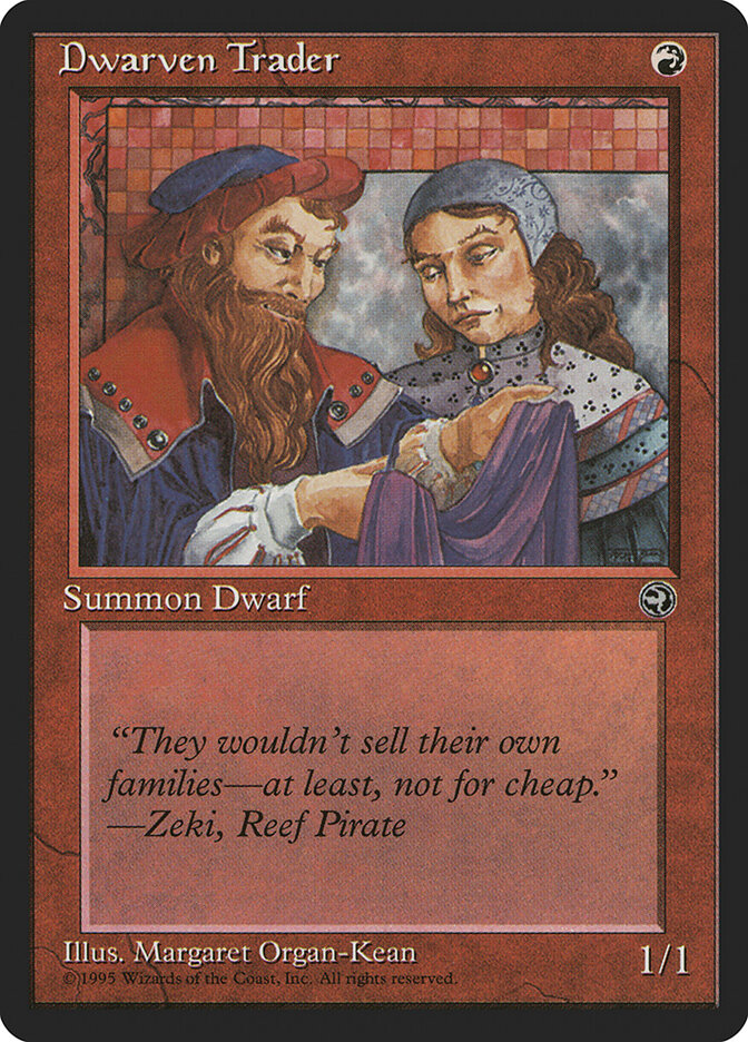 Dwarven Trader card front