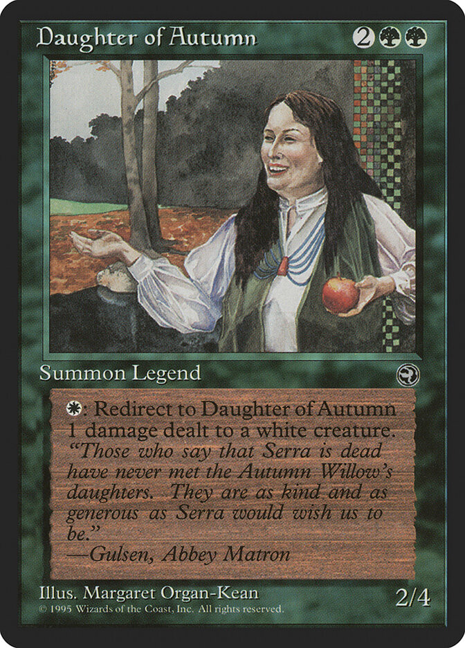Daughter of Autumn card front