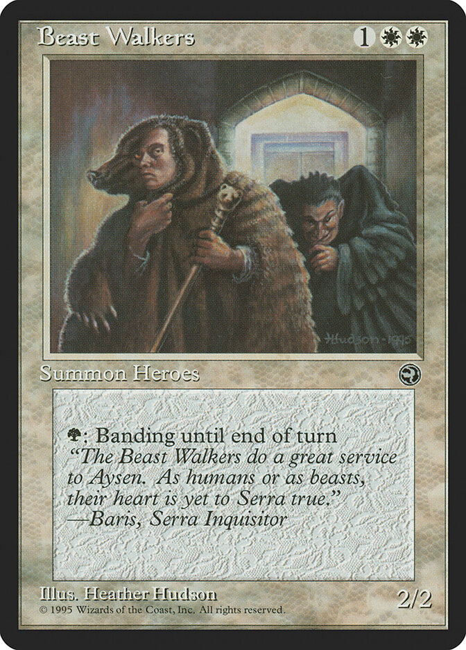Beast Walkers card front