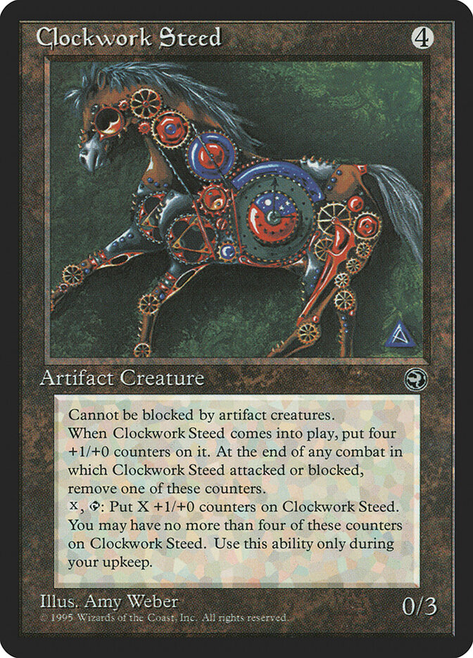 Clockwork Steed card front