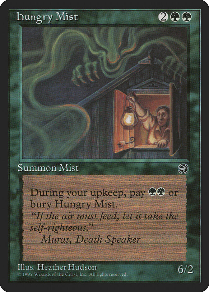 Hungry Mist card front