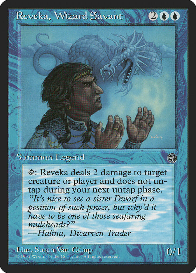 Reveka, Wizard Savant card front
