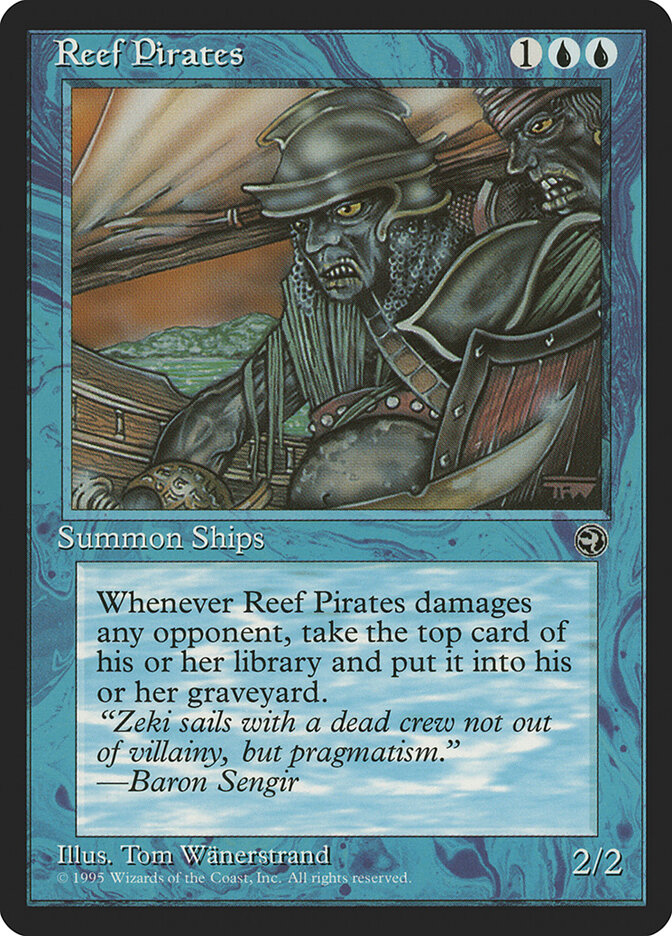Reef Pirates card front