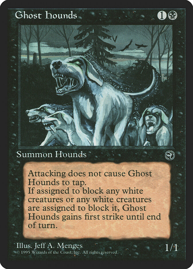 Ghost Hounds card front