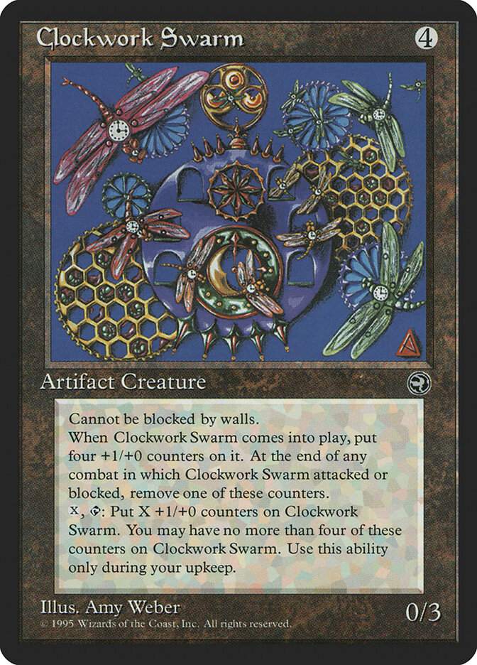 Clockwork Swarm card front