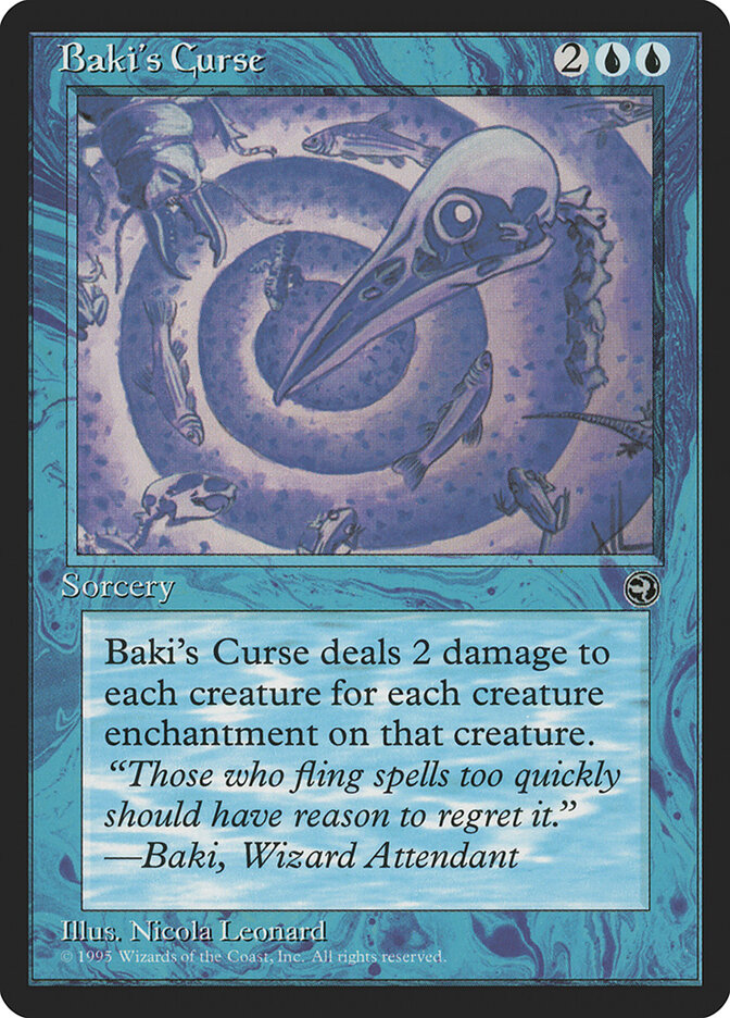 Baki's Curse card front