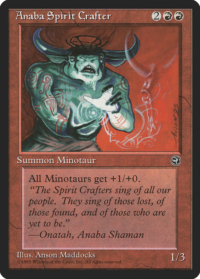 Anaba Spirit Crafter card front