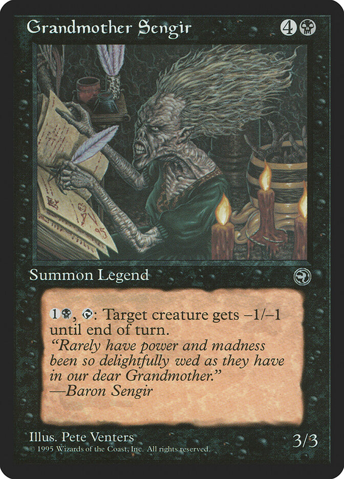 Grandmother Sengir card front