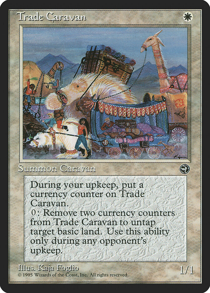 Trade Caravan card front