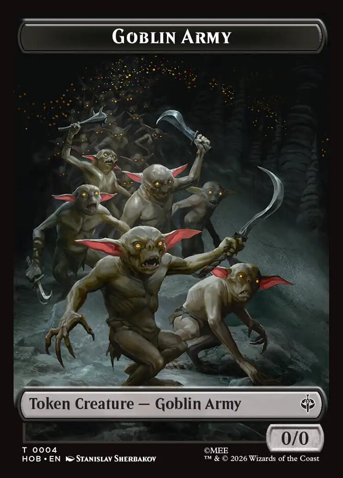 Goblin Army Token card front